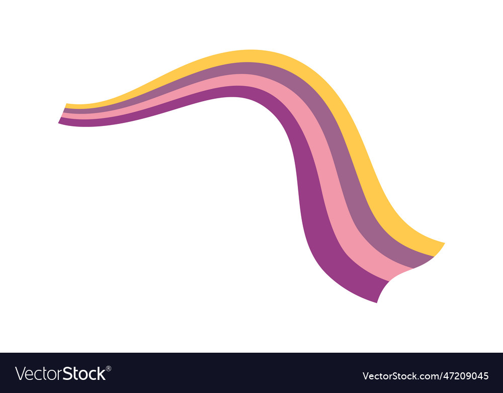 Colorful Lined Scarf Pattern