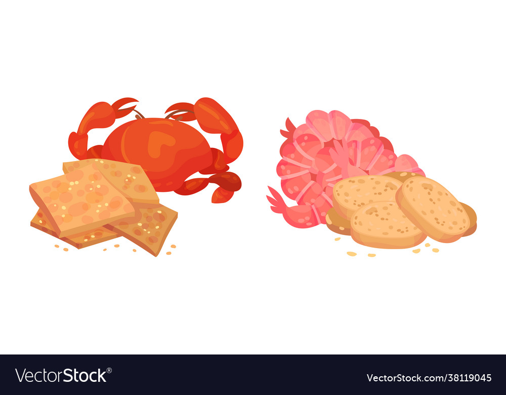 Flavored crouton als Stücke gewürzt wiedergebacken