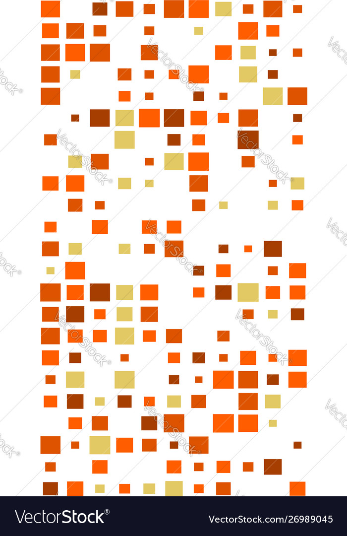 Random squares mosaic pattern pixelated vector image Random squares mosaic pattern pixelated