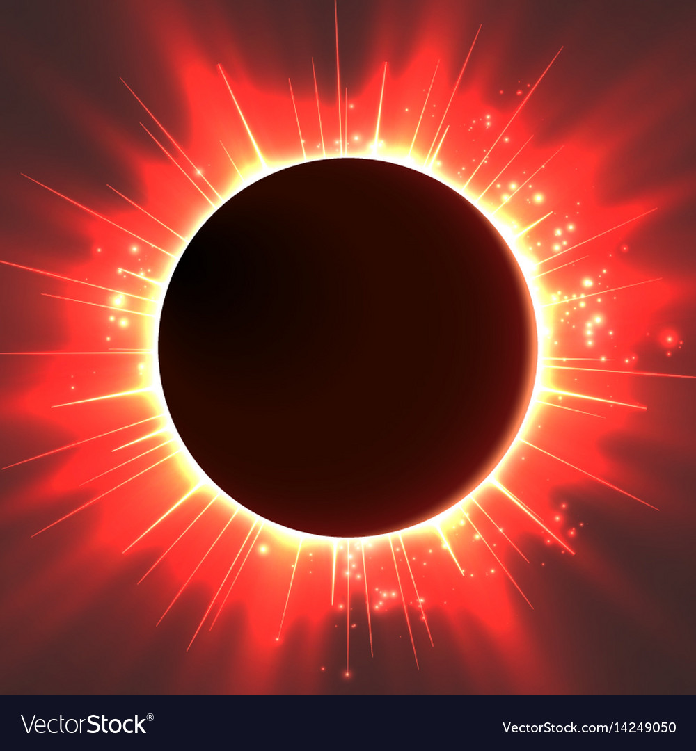Abstract dark background with planet