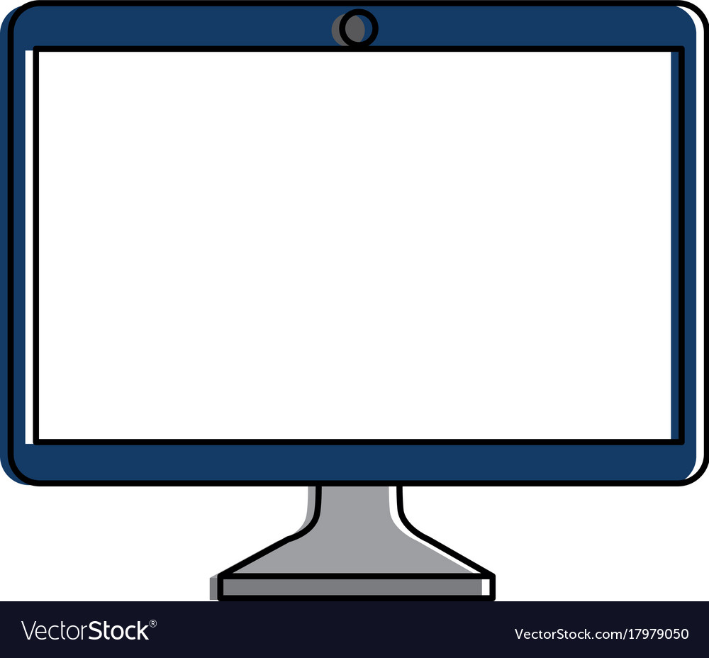 Computer display isolated icon