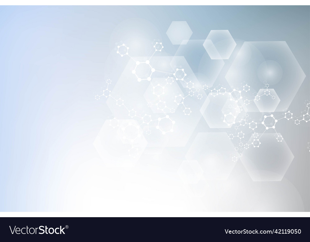 Hexagonal abstract background big data vector image Hexagonal abstract background big data
