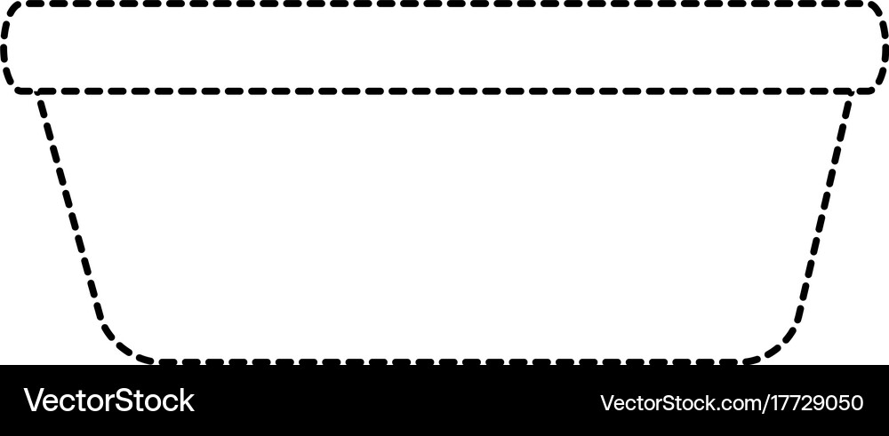 Plastic laundry container icon Royalty Free Vector Image