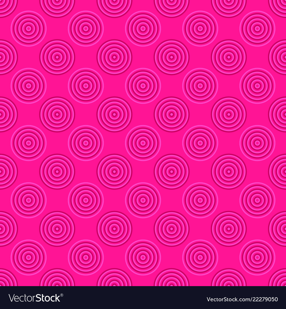 Seamless geometrical circle pattern design