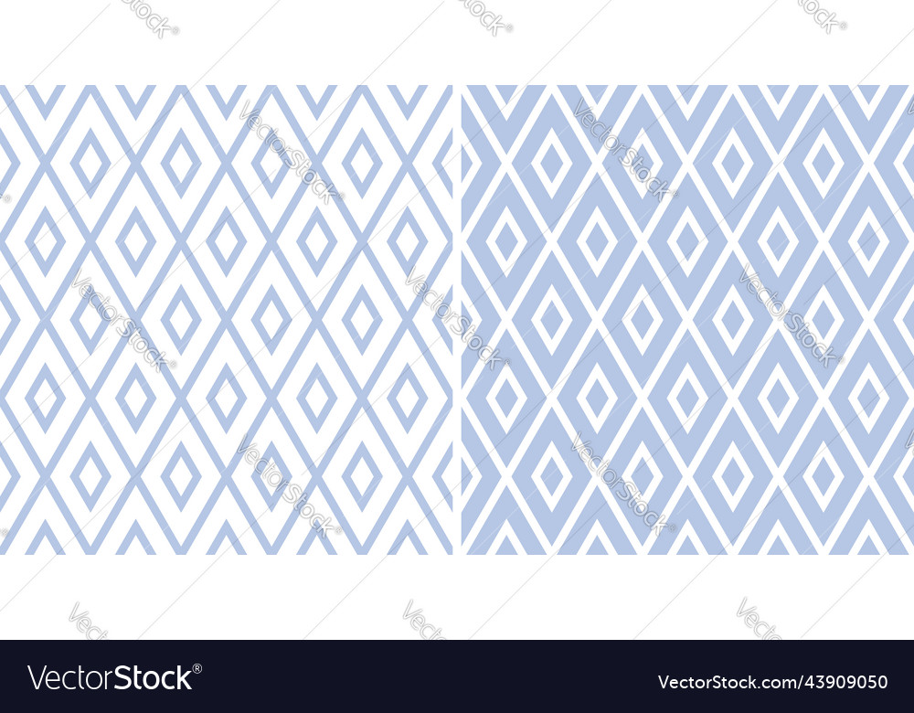 Seamless patterns set Vector Image Seamless patterns set