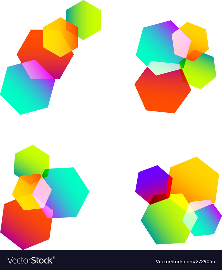 Abstract color element idea
