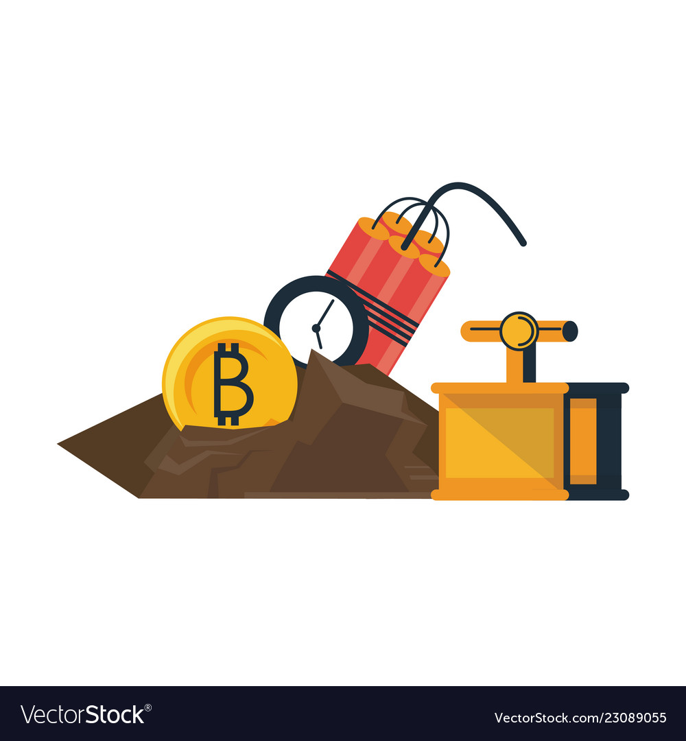Bitcoin mining with detonator and tnt