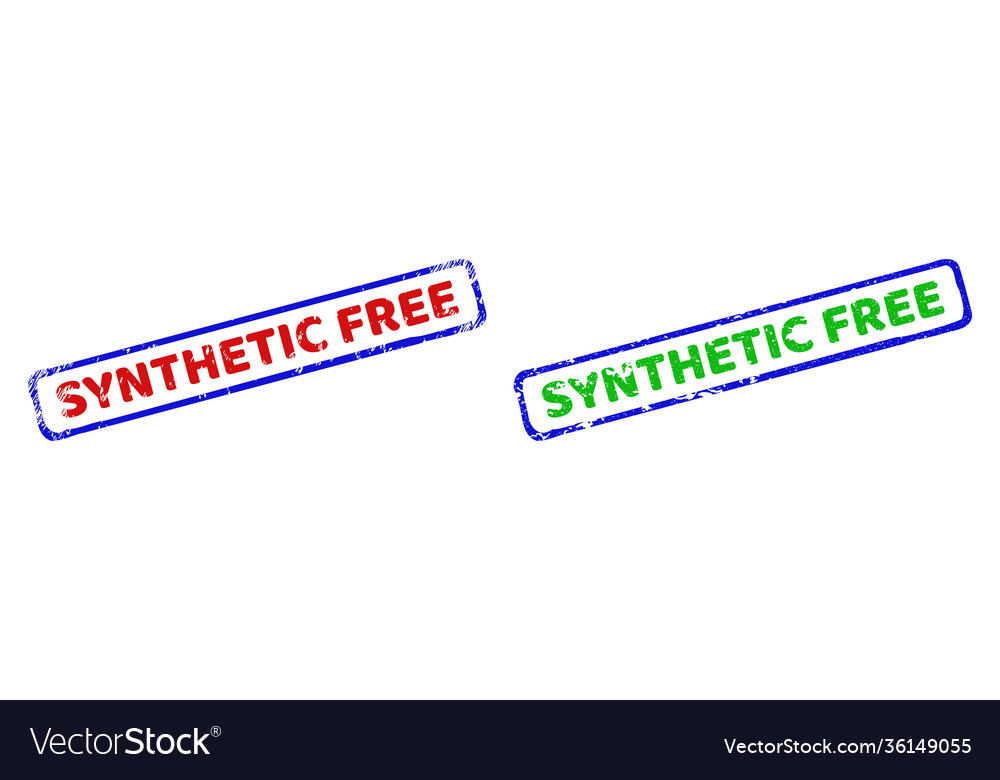 Synthetische freie bicolor grobe Rechteck Stempeldichtungen