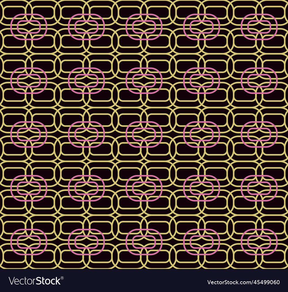 Abstract seamless pattern with ovals