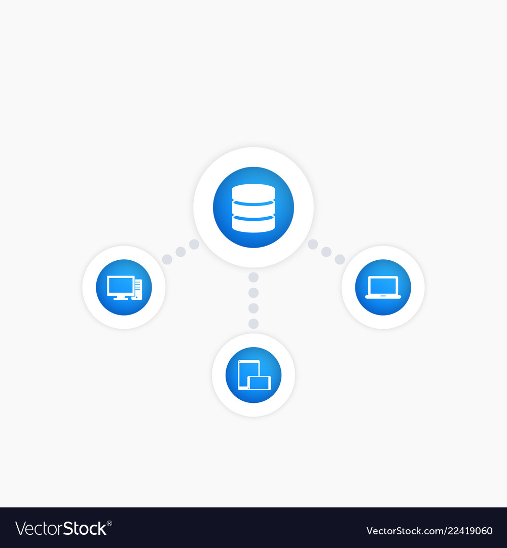 Data Mining Icon - Analysis & Processing