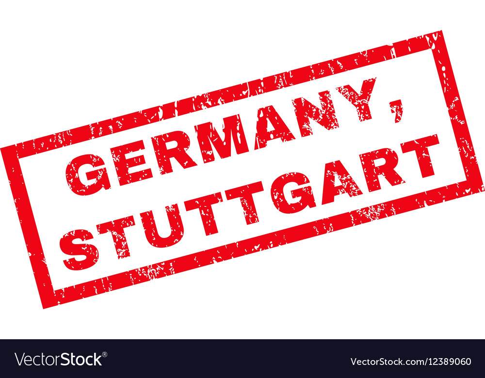 Germany stuttgart rubber stamp