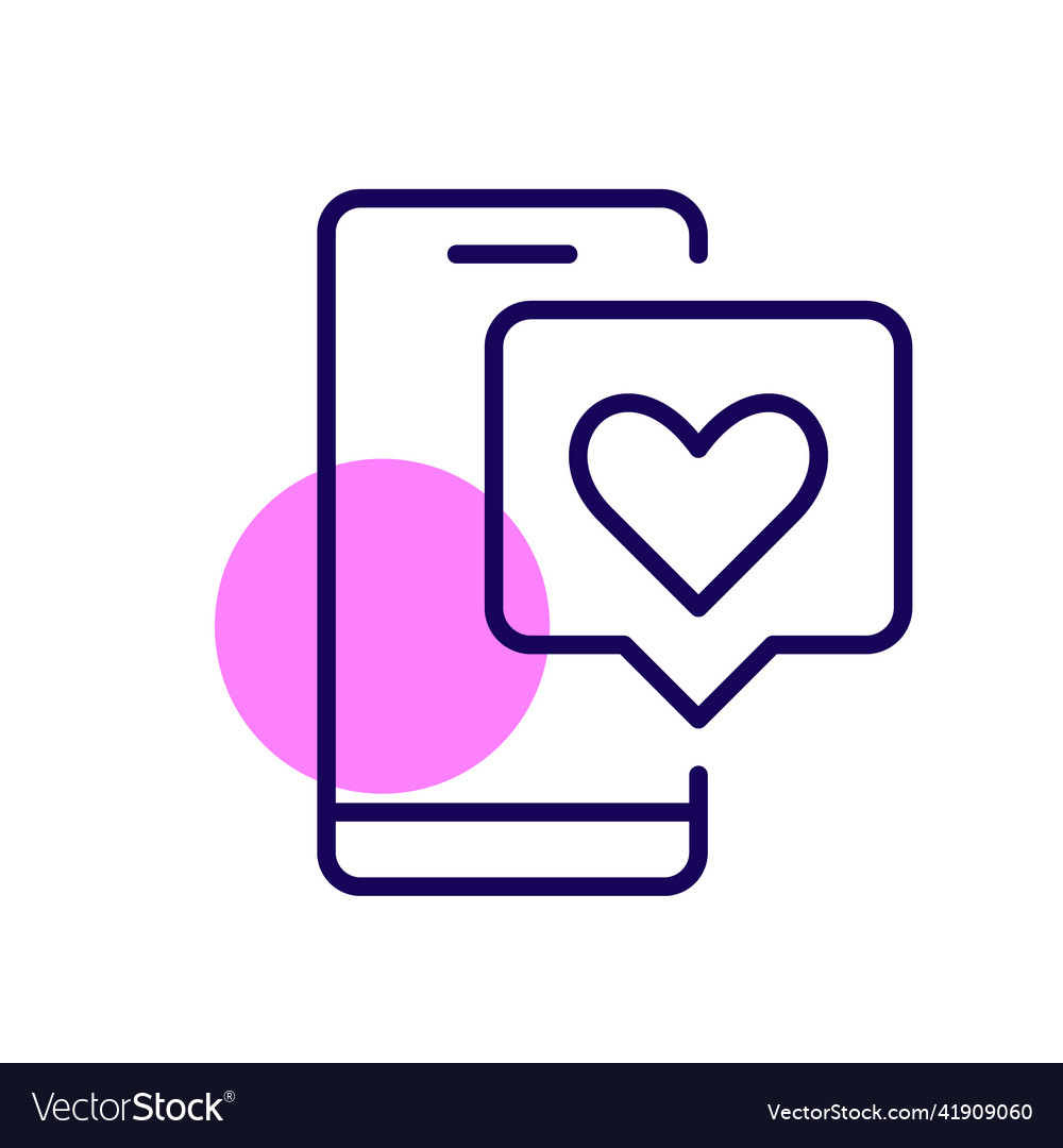 Like Pixel Icon - Message with Heart