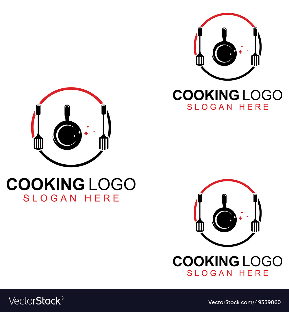 Logos for cooking utensils pots spatulas
