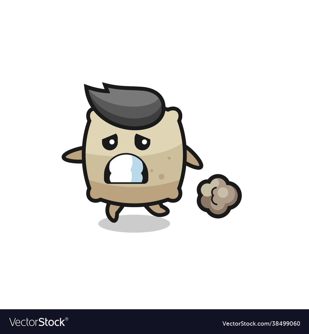 Sack running in fear