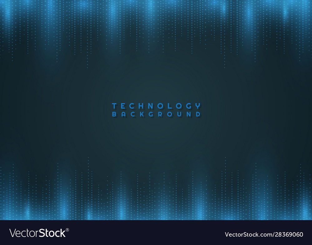 Technology modern netword design abstract vector image Technology modern netword design abstract