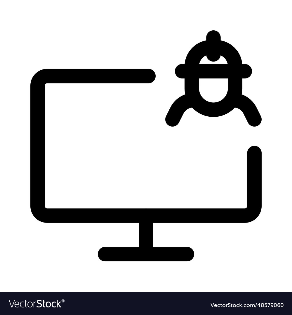 Worker used computer to monitor production process