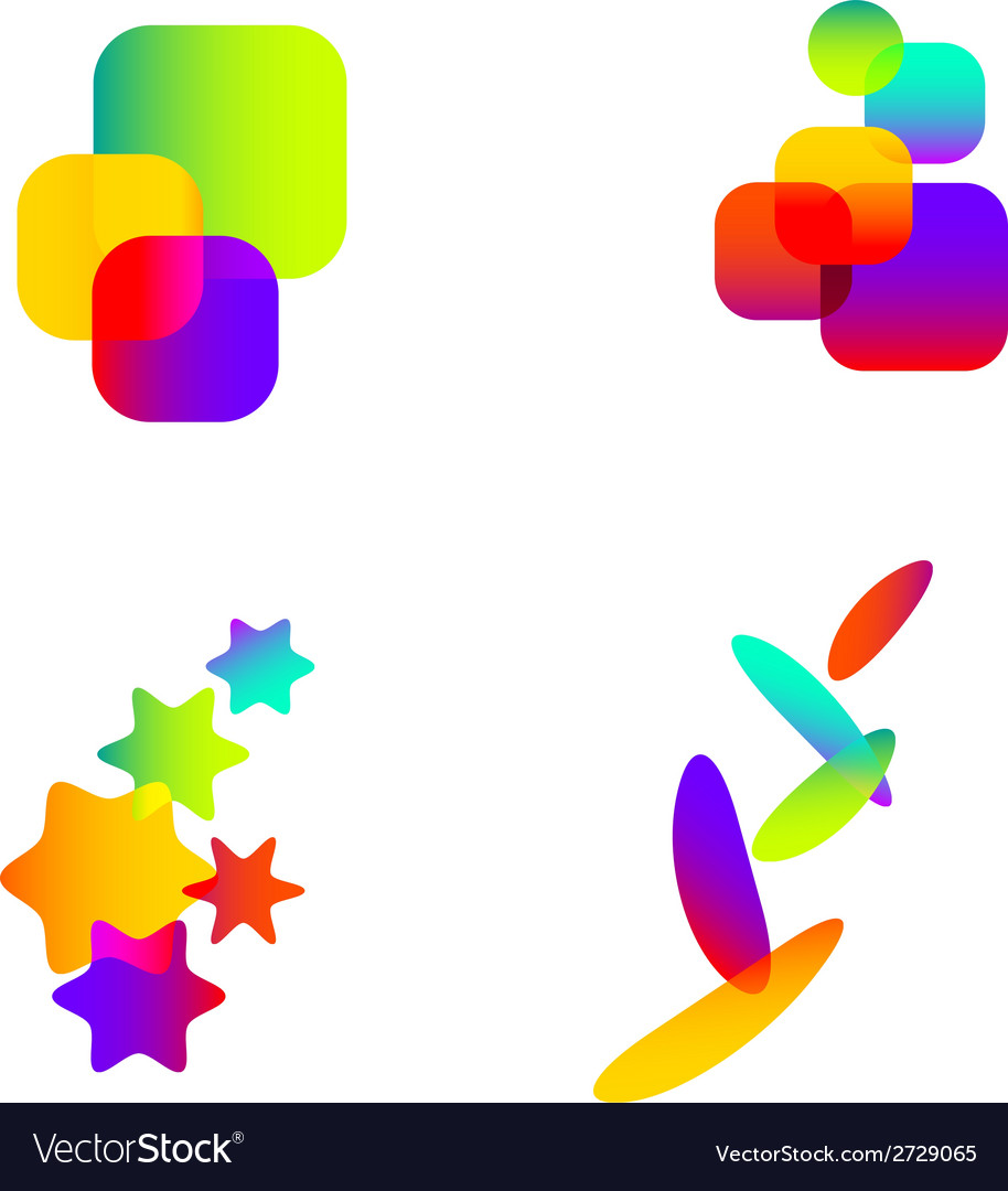 Abstract color element idea