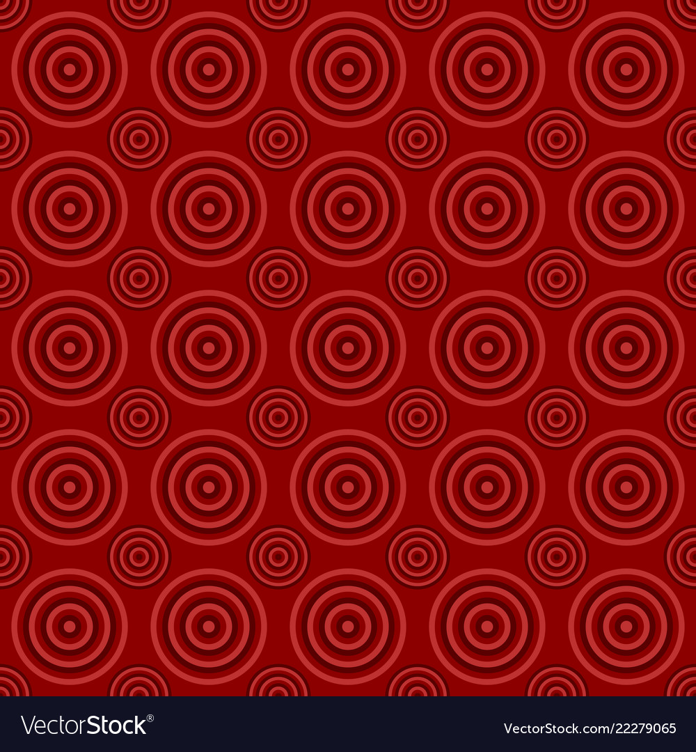 Abstract repeating circle pattern design vector image Abstract repeating circle pattern design