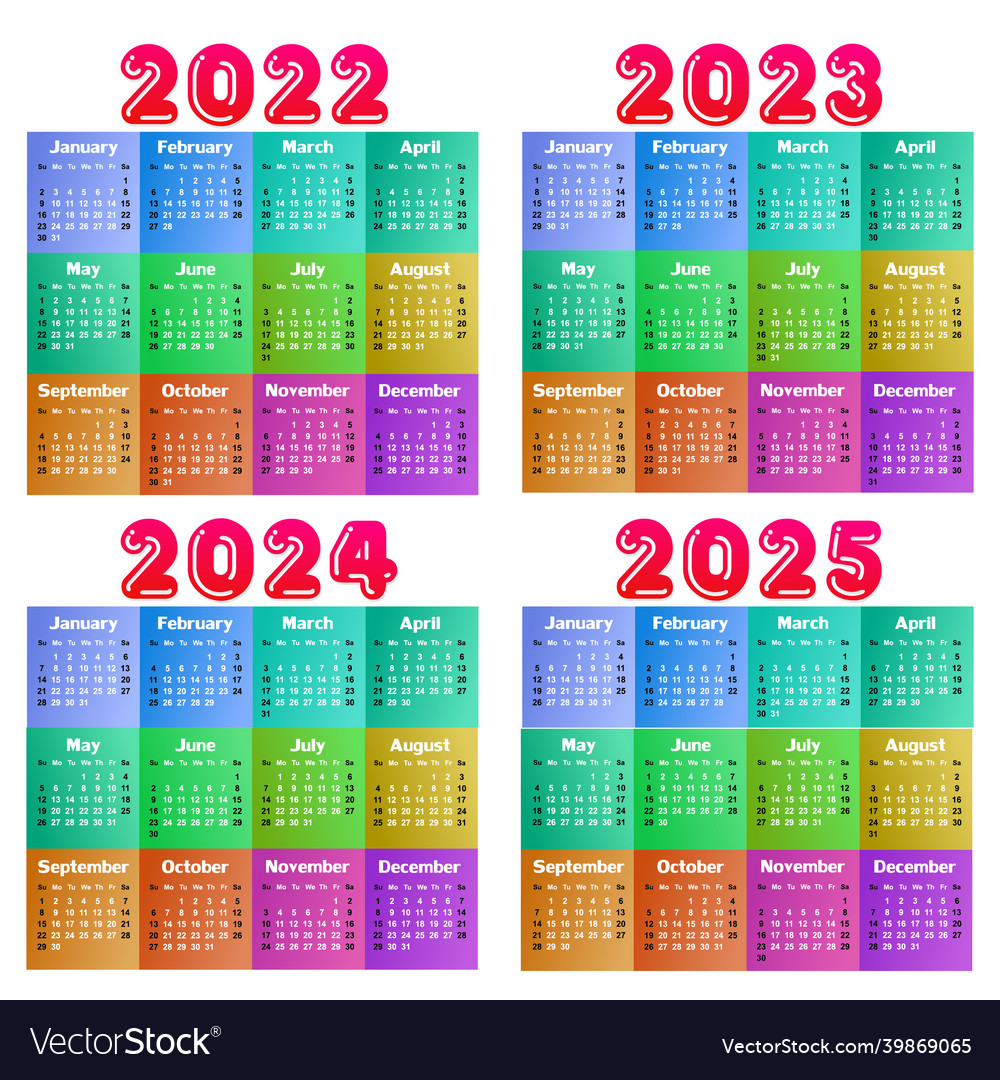 How Many Years Is 2022 To 2025