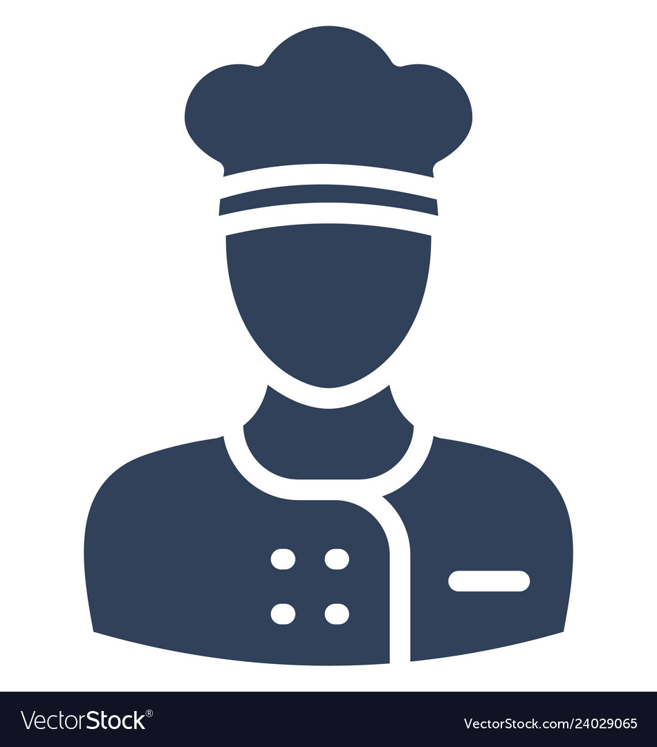 Chef icon which can easily modify or edit