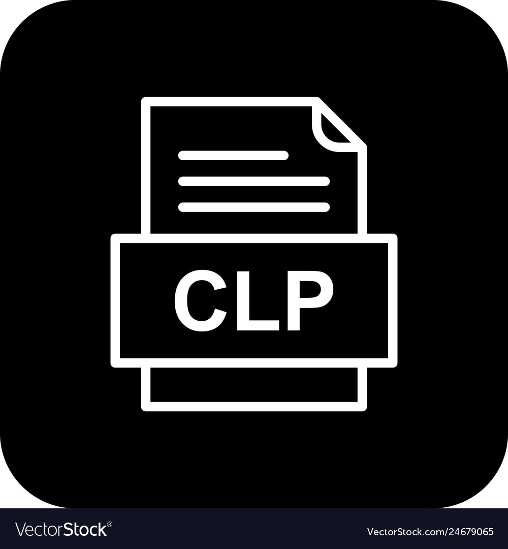 Clp file document icon