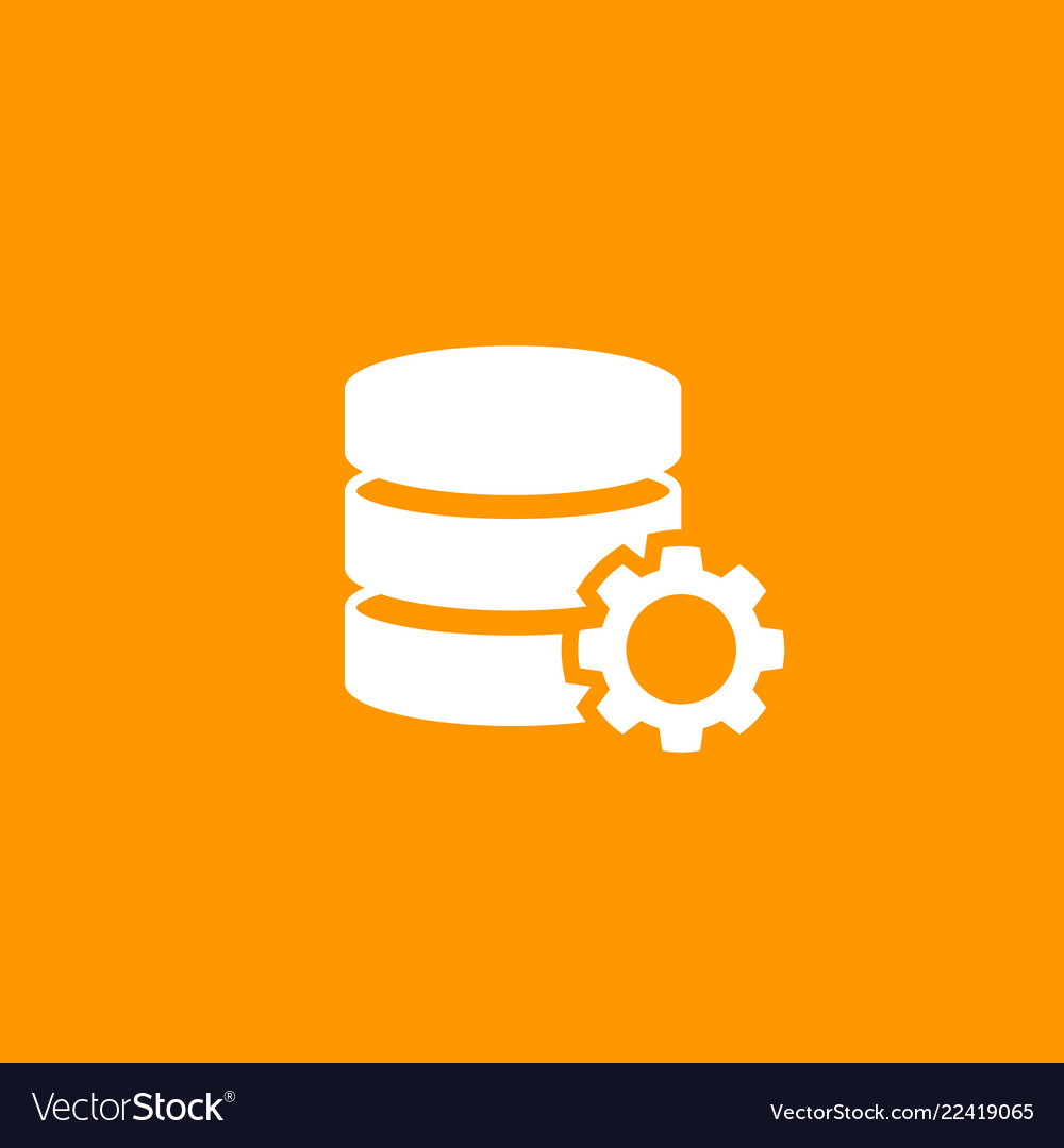 Data processing icon vector image Data processing icon