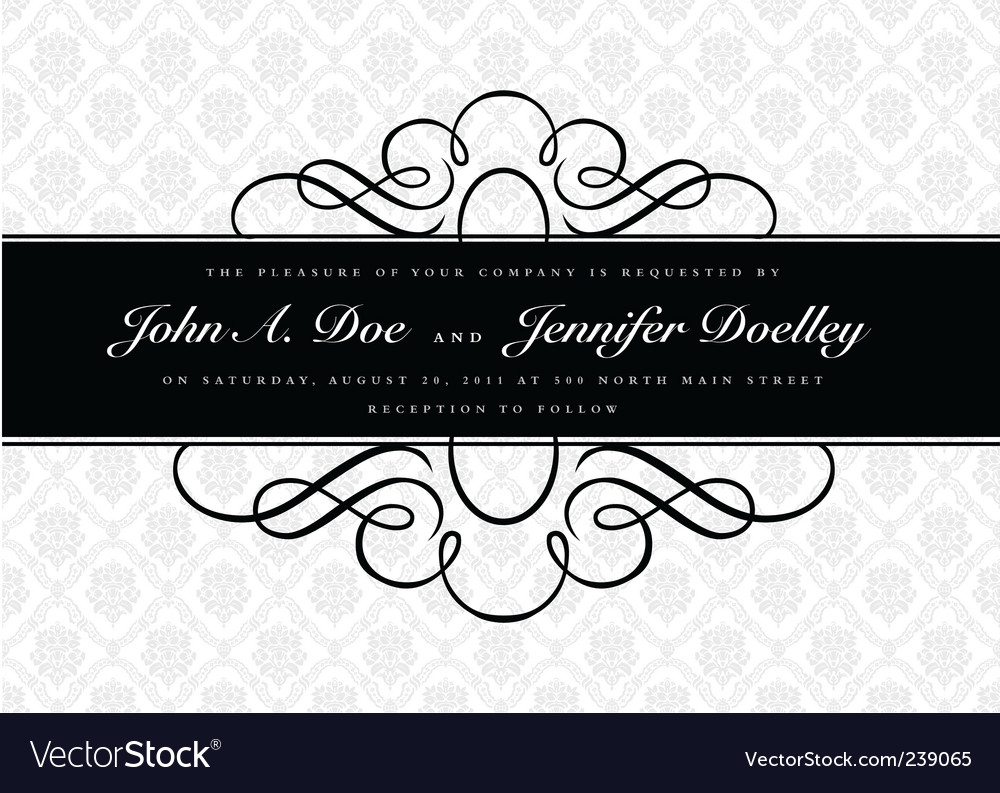 Middle border and pattern Royalty Free Vector Image