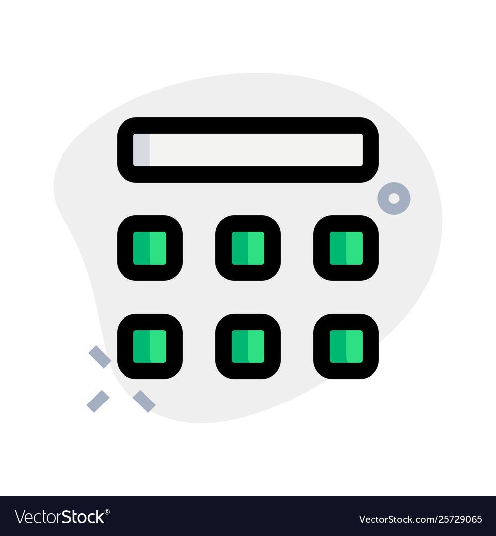 Security passcode top bar template design layout