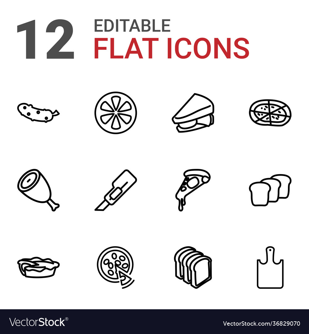12 slice icons