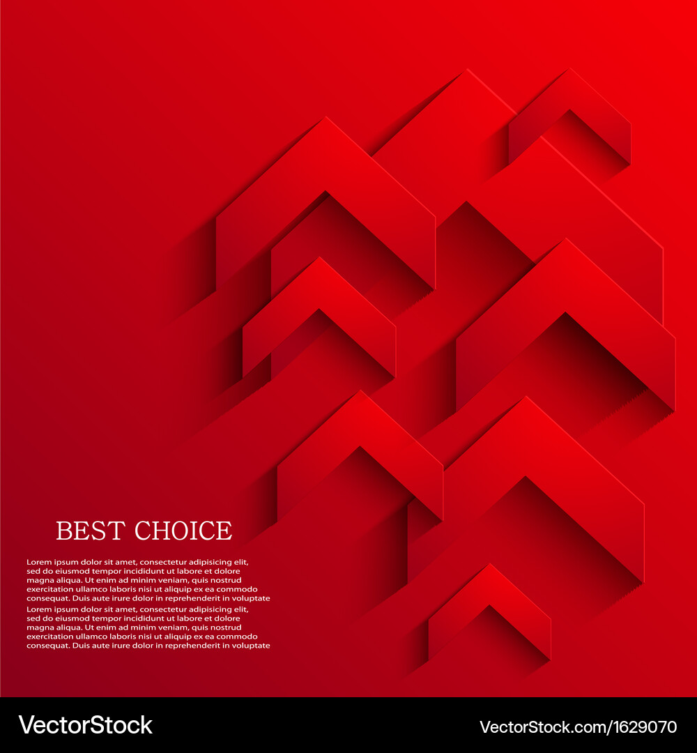 Arrow background eps10 Royalty Free Vector Image