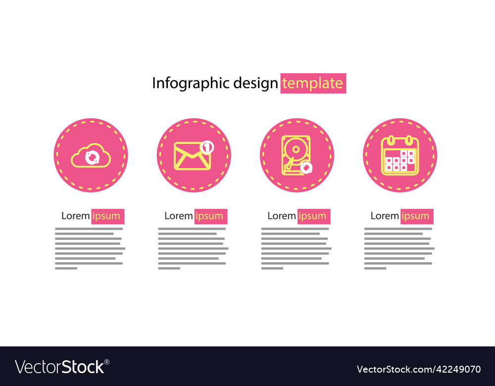 Set line hard disk drive hdd sync refresh vector image Set line hard disk drive hdd sync refresh