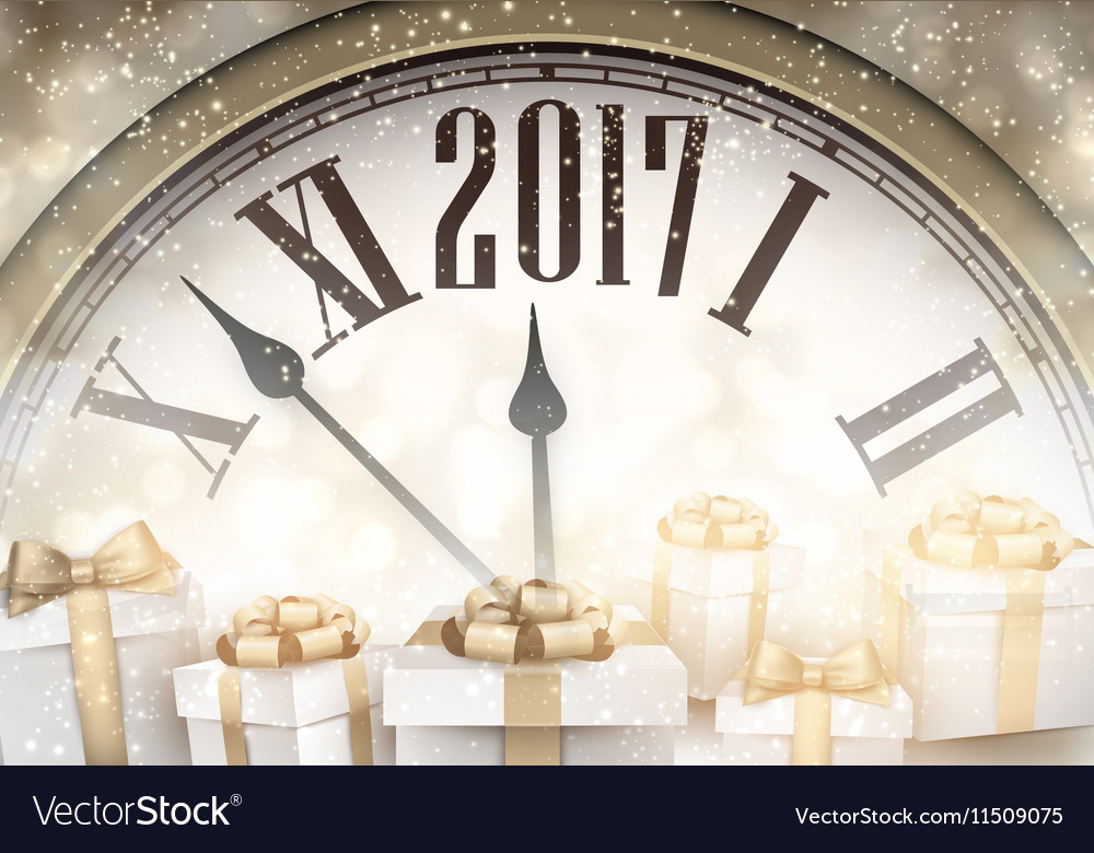 2017 Hintergrund des neuen Jahres