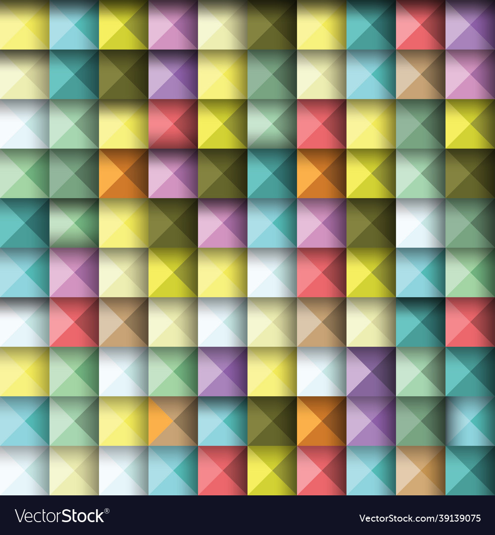 Abstract background of colored squares