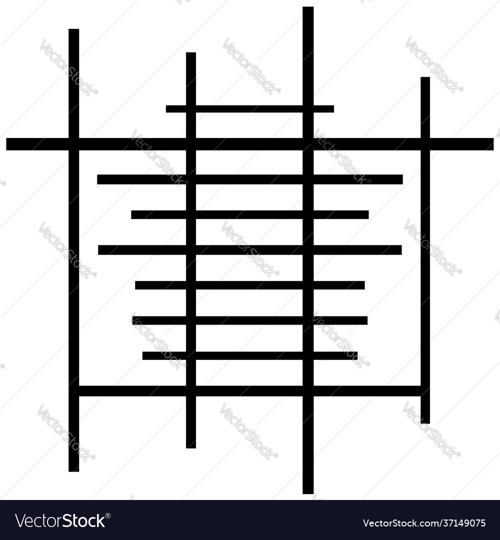 Abstract grid mesh lattice grating geometric vector image Abstract grid mesh lattice grating geometric