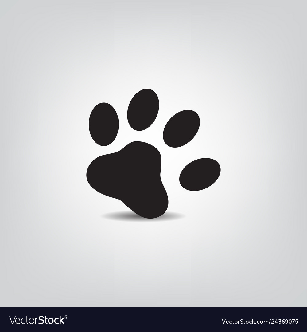 Cute Paw Print Icon