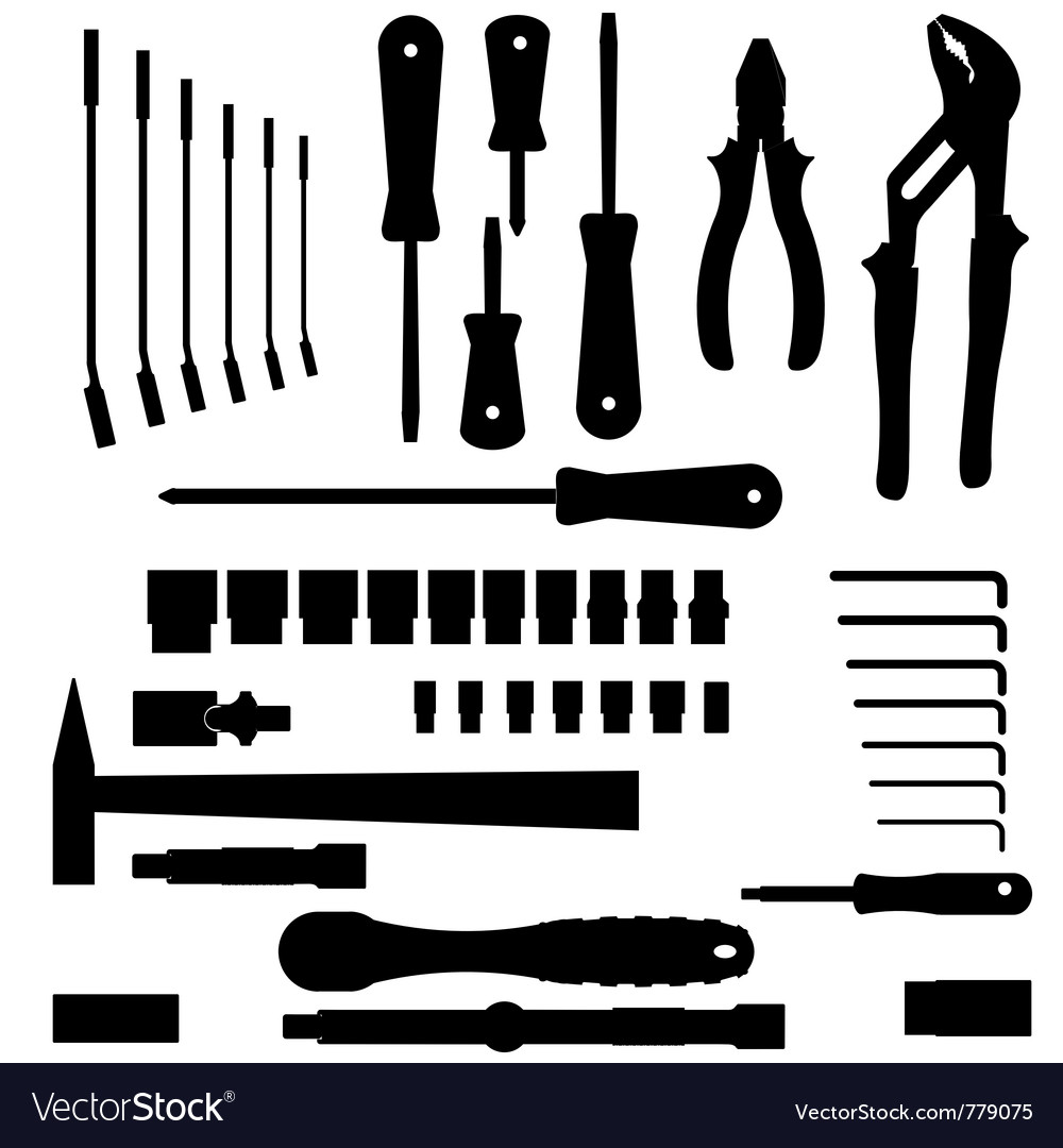 Tools Royalty Free Vector Image - VectorStock