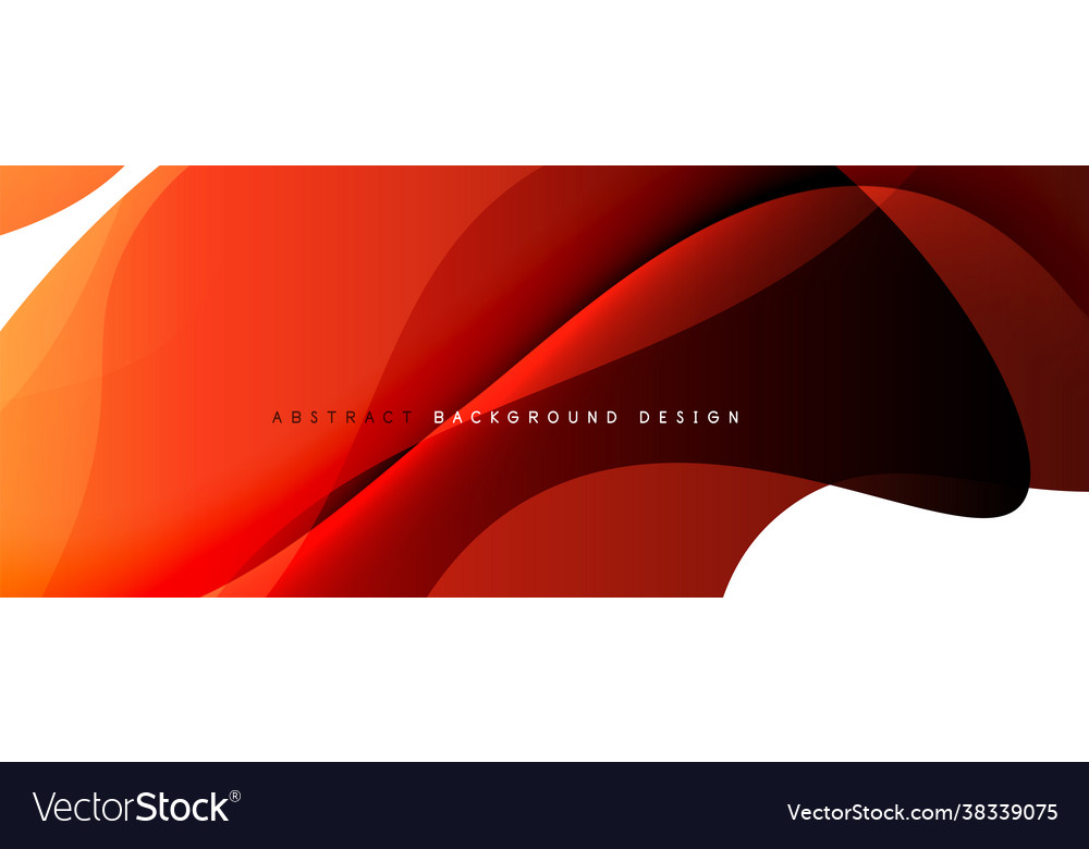 Trendy simple fluid color gradient abstract