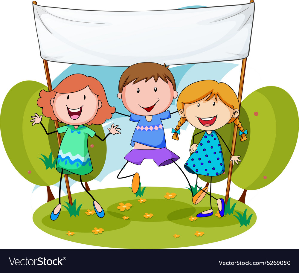 Children Royalty Free Vector Image - VectorStock