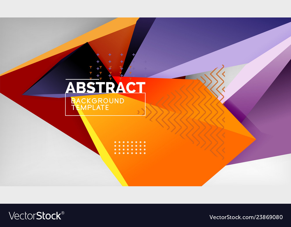 Triangular Abstract Background