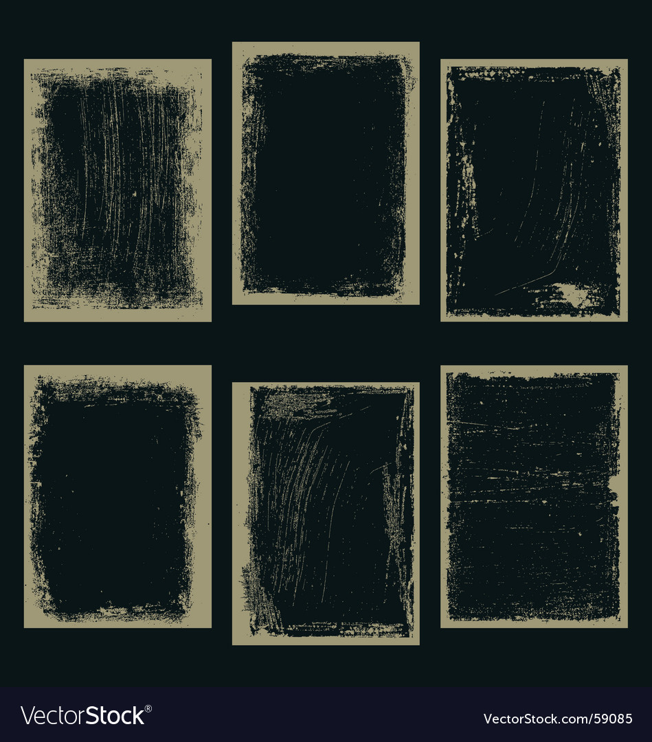 Cracked Edge Frames
