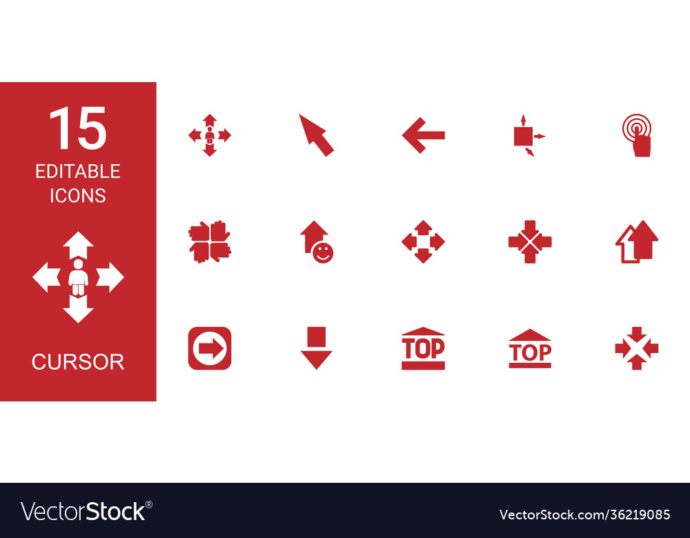 Cursor icons