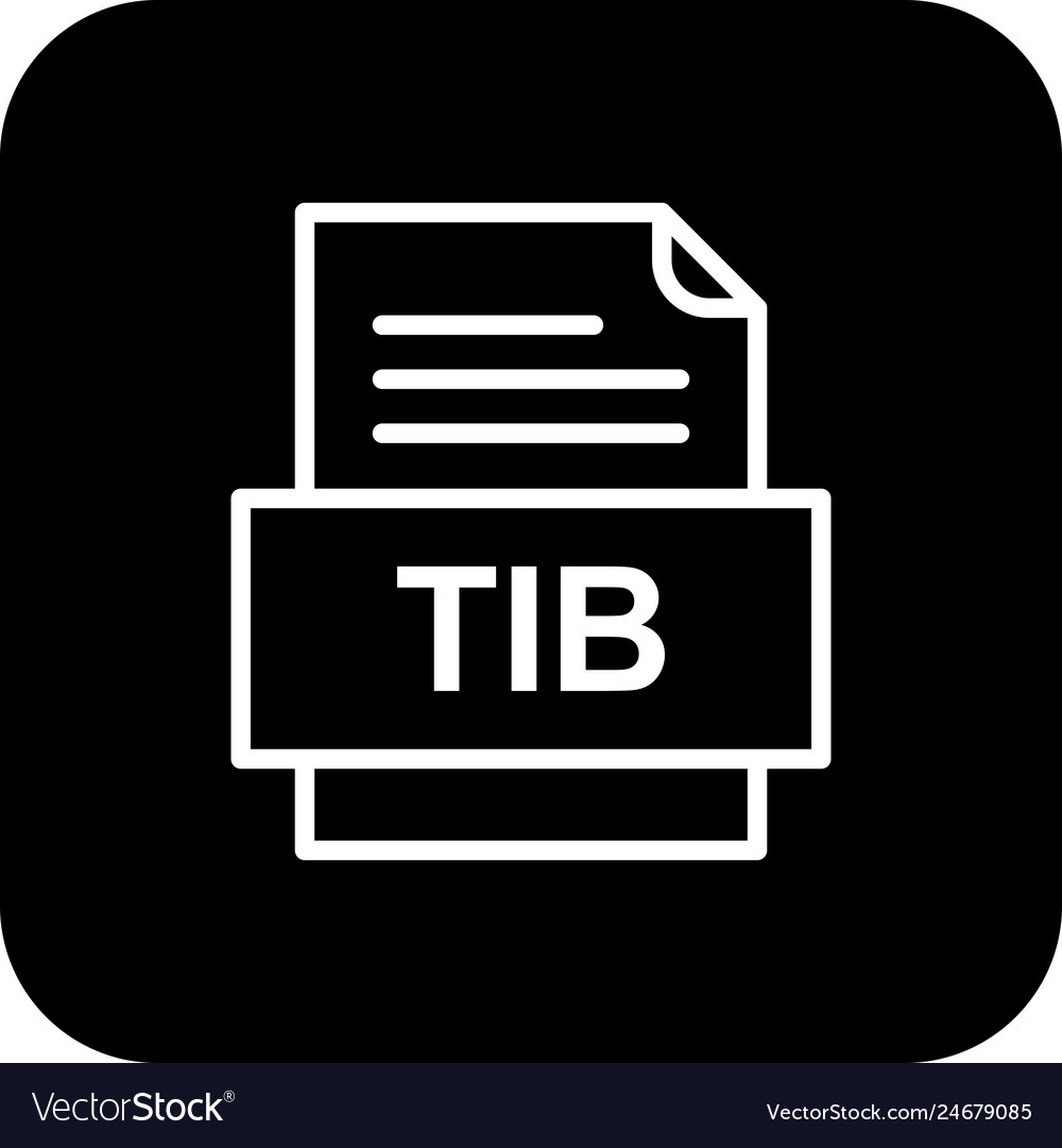 Tib file document icon