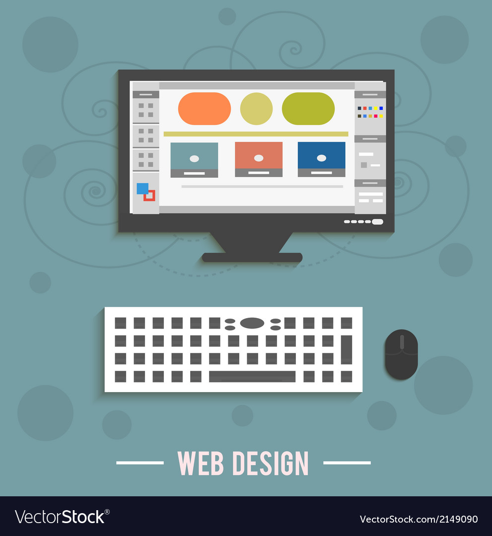 Web design concept