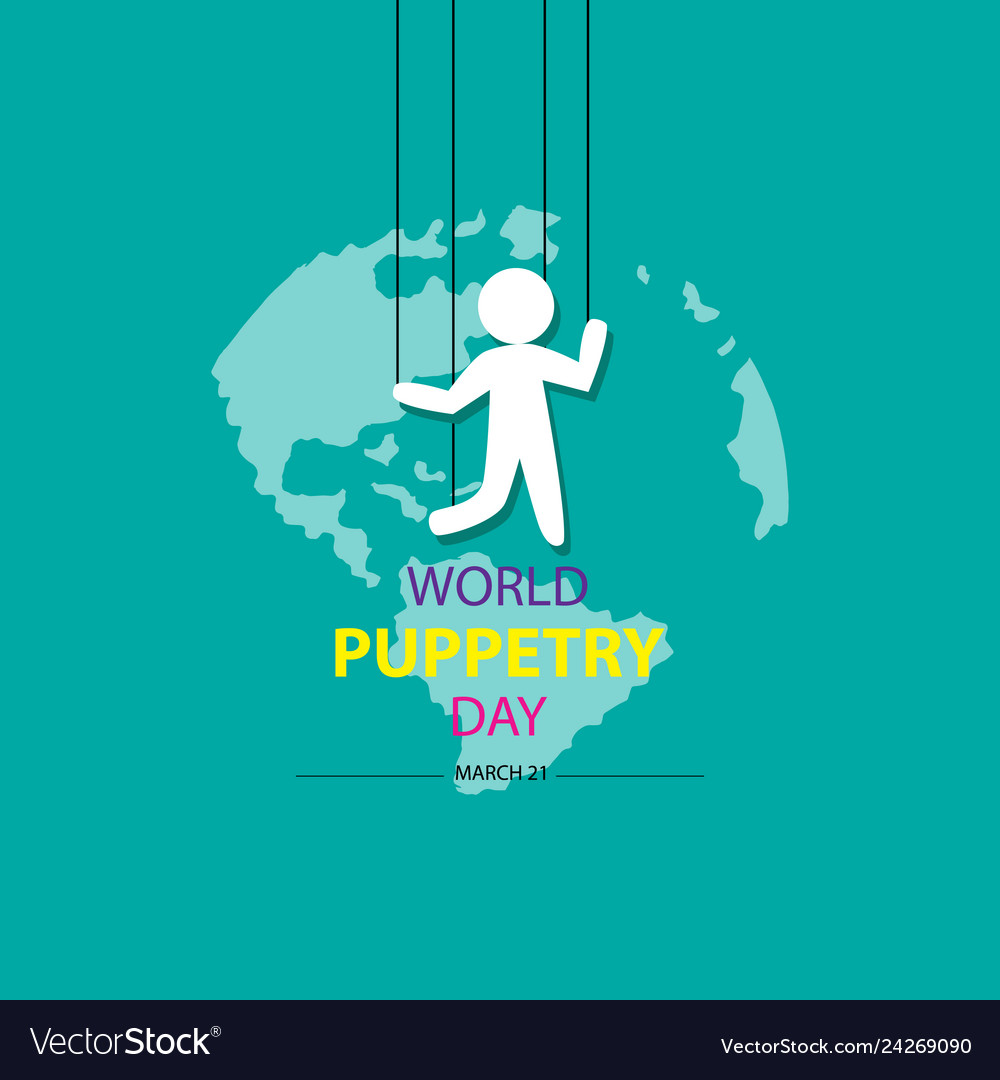 World Puppetry Day 21 March Royalty Free Vector Image World Puppetry Day 21 March Royalty Free Vector Image