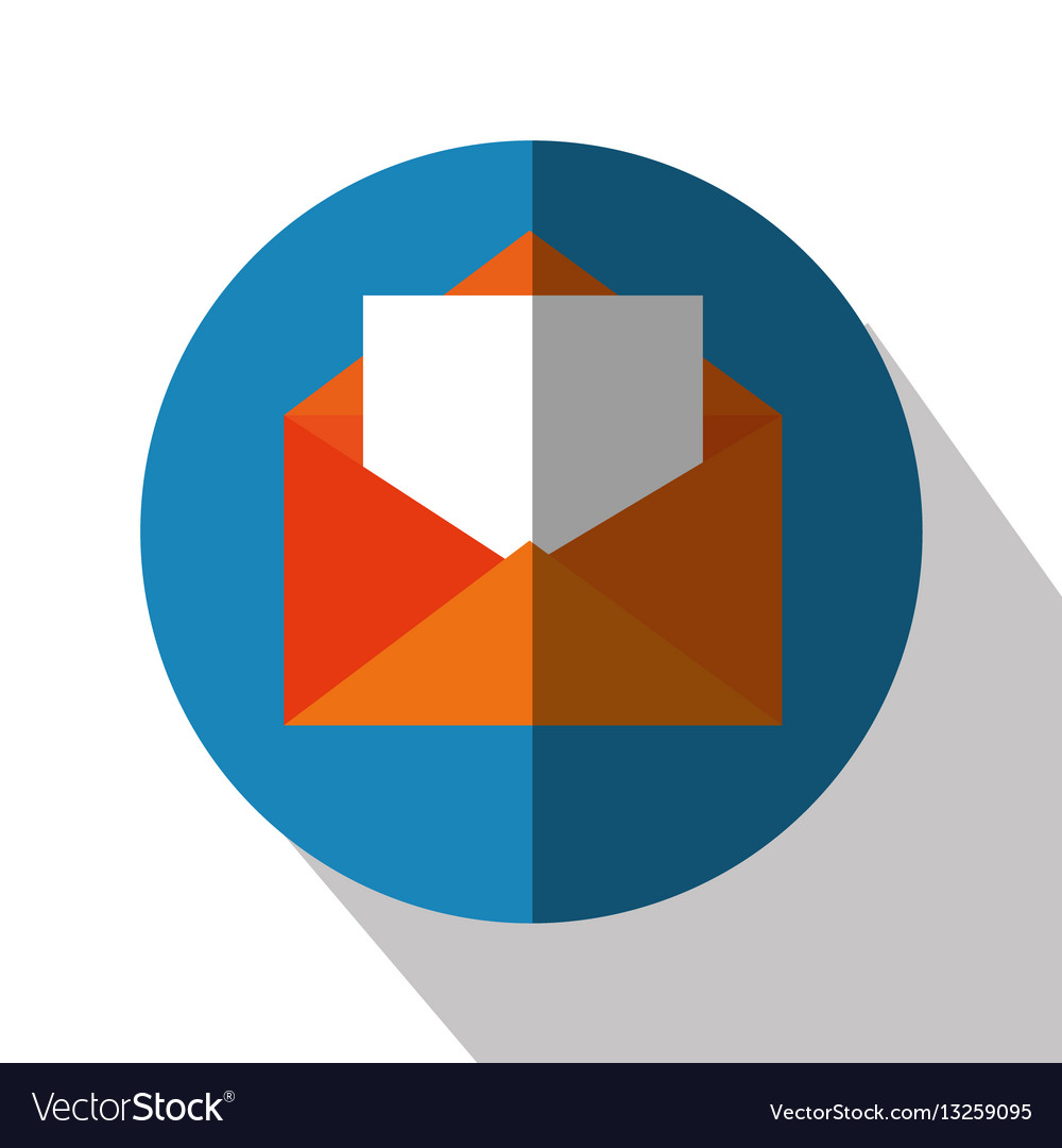 Envelope message isolated icon