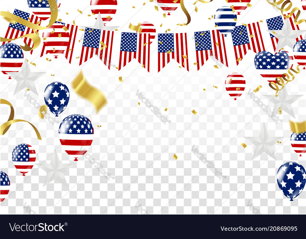 Independence day of the usa sale banner template