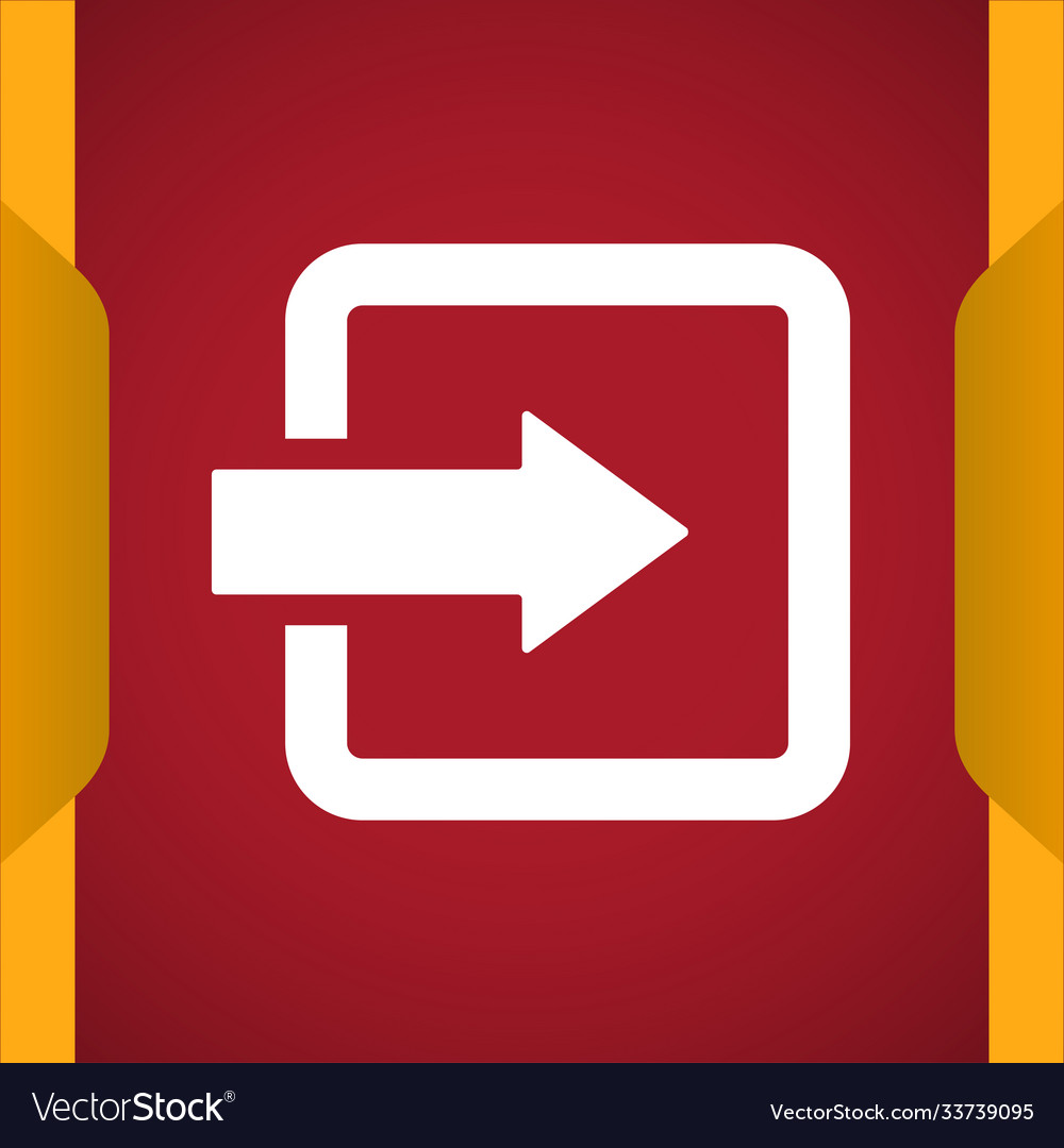 Login icon for web and mobile