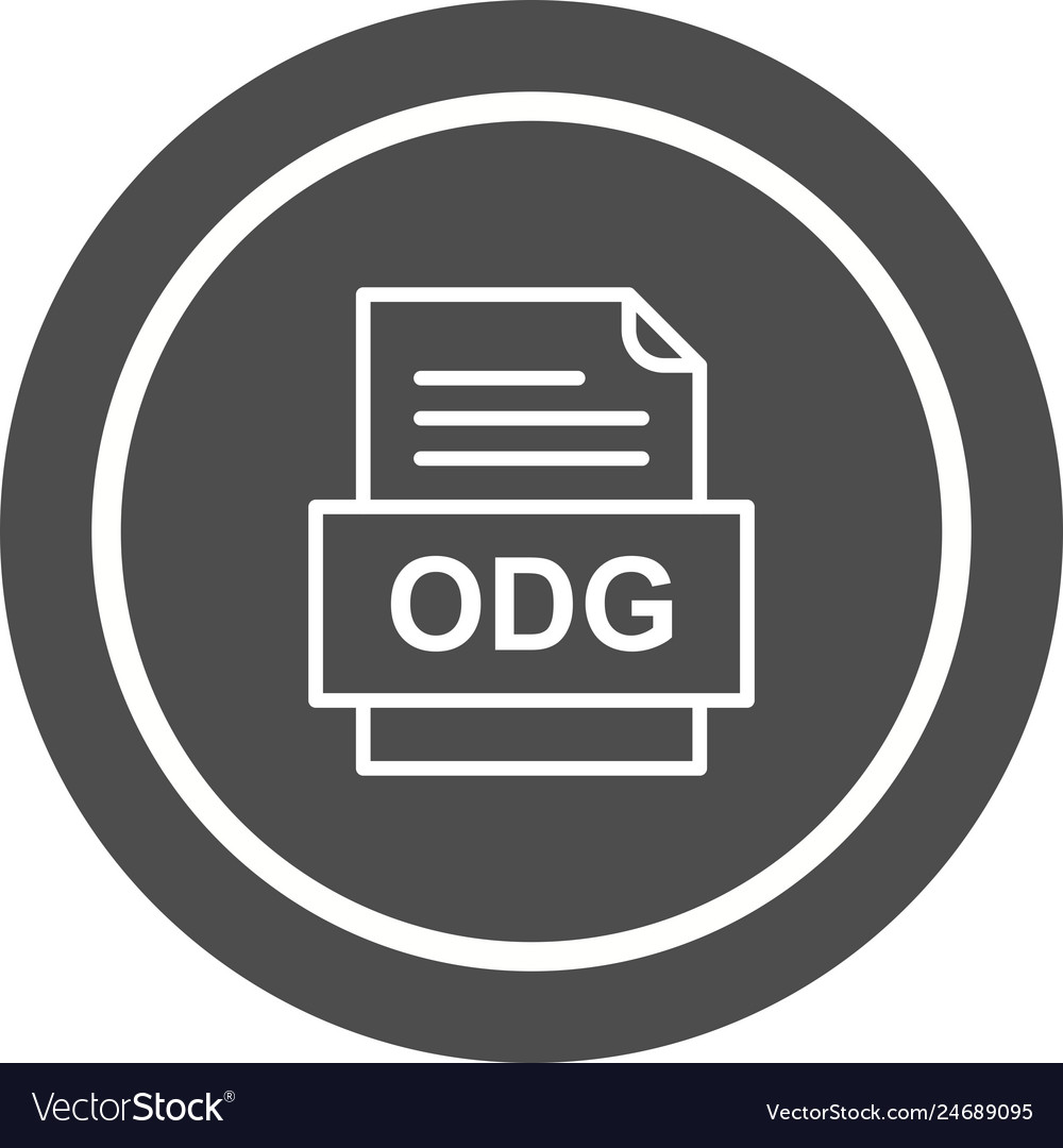 Odg file document icon