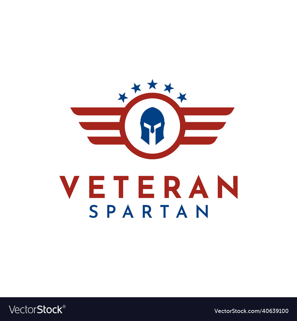 American greek spartan warrior helmet with wings Vector Image