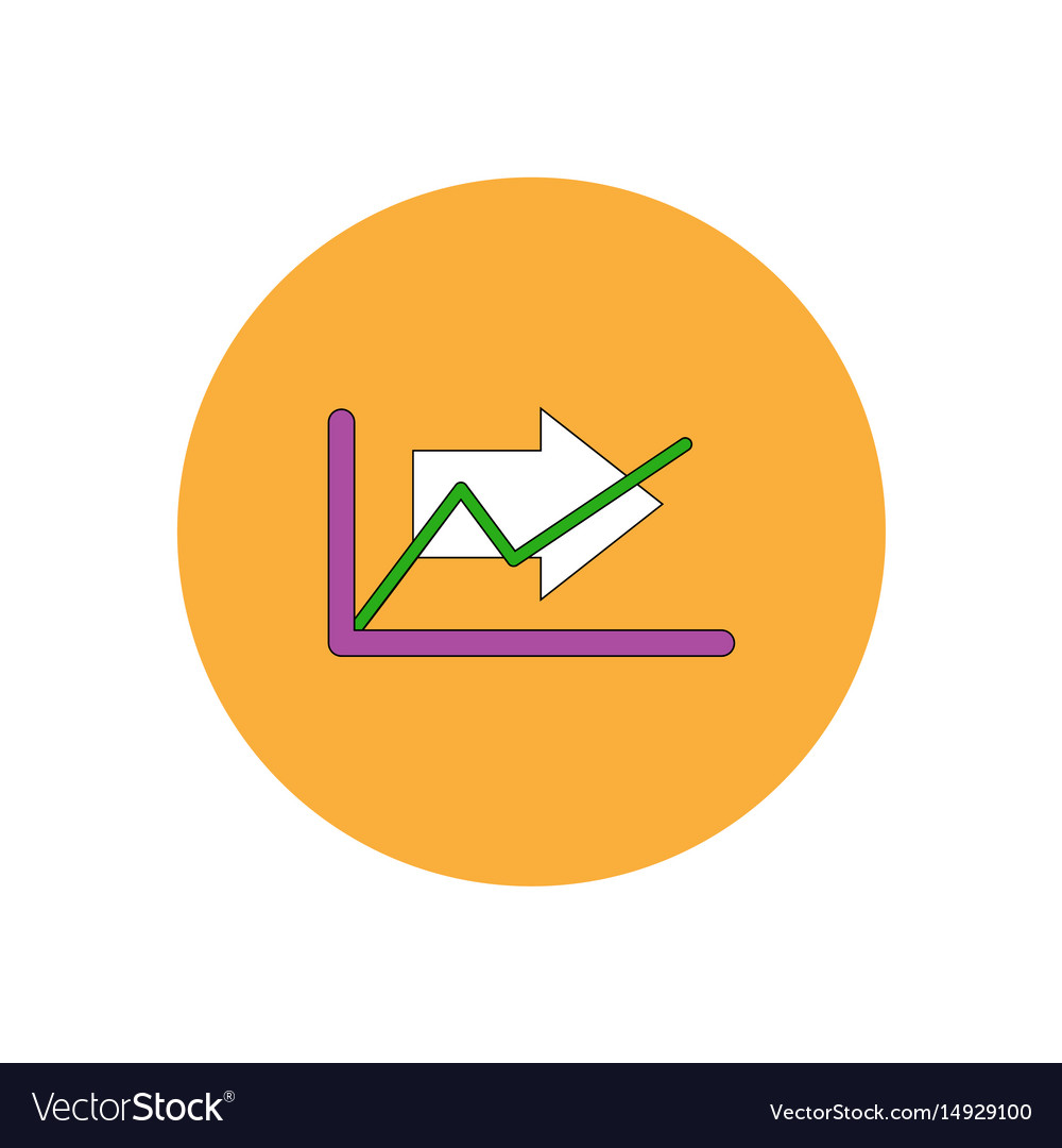 In flat design of progress